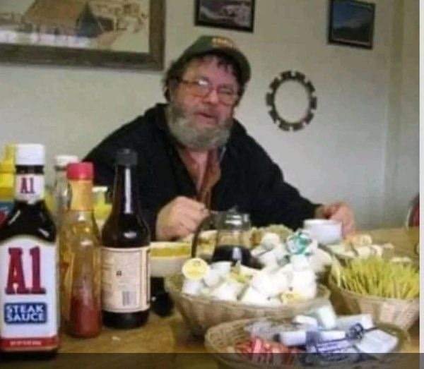 An Old Man Was Eating At A Truck Stop When Three Bikers Walked In