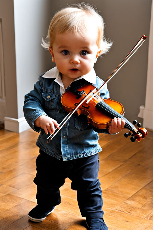 This is a divine talent! A 2-year-old prodigy plays the violin, leaving the audience in tears with her incredible performance!