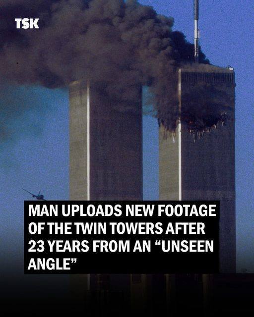 P3. Man Releases Chilling Never Seen Before Footage of Twin Tower Collapse