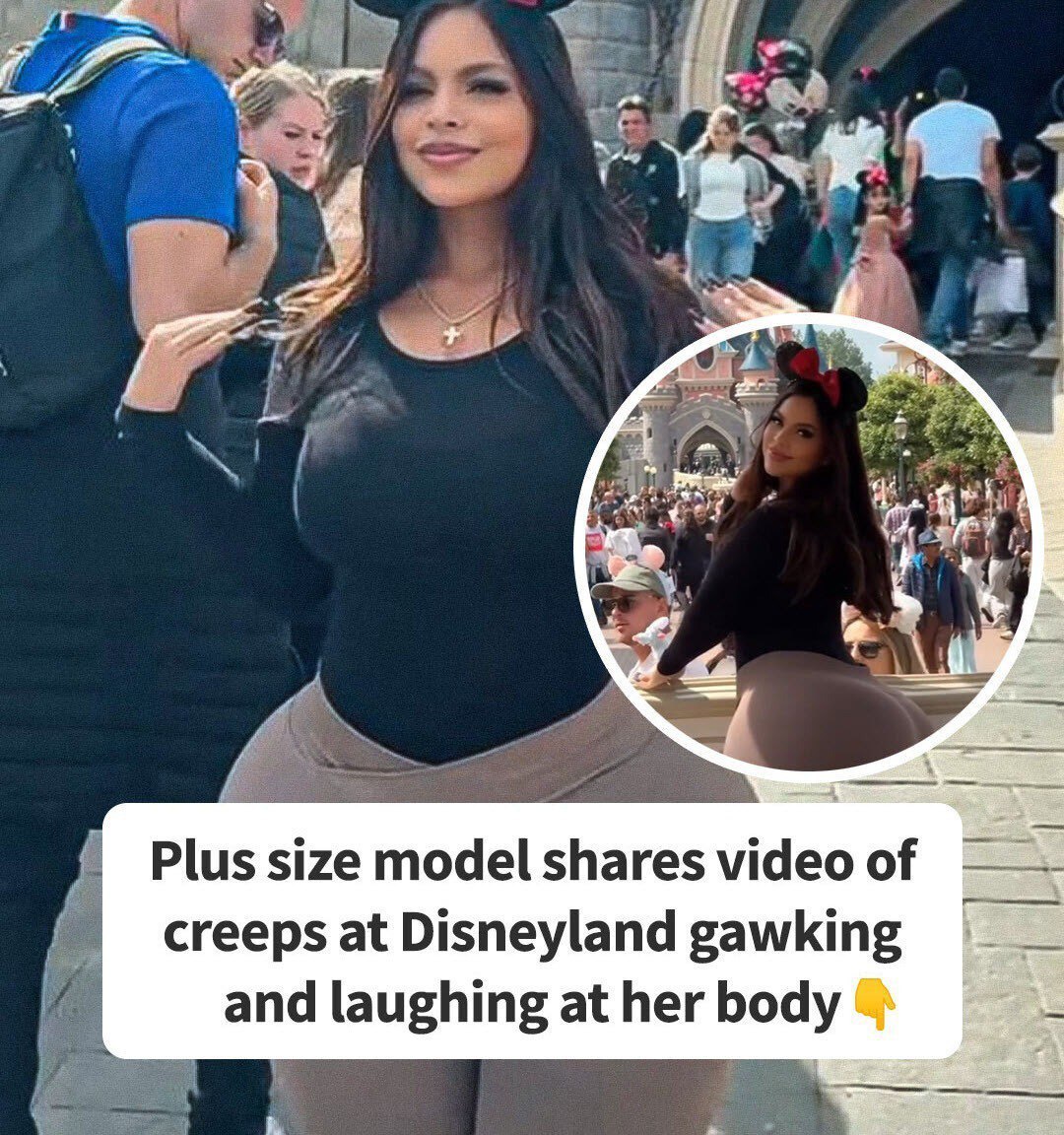 Plus-Sized Model Is Body-Shamed And Laughed Out Of Disney