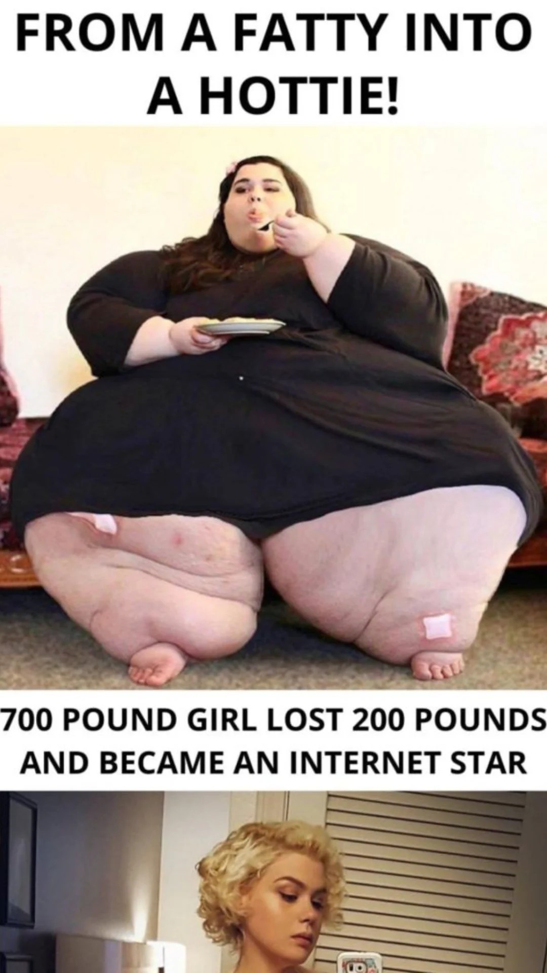 From 700 Pounds to Internet Sensation: How One Woman Surpassed Models After Losing 200 Pounds!