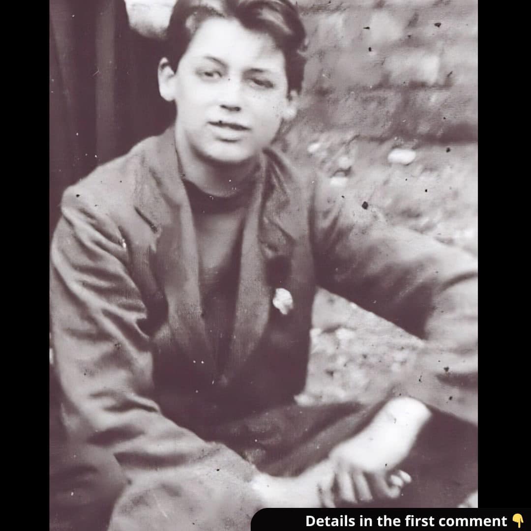 Can you guess who he is? This rare childhood photo belongs to one of the most dashing and iconic Hollywood legends of all time!