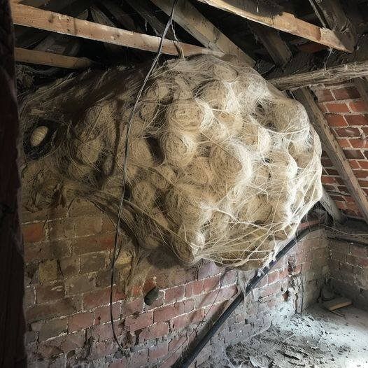 HT7. Man Thinks He Found “Hornets” Nest In Attic – Turns Pale When He Realizes What’s Inside S3