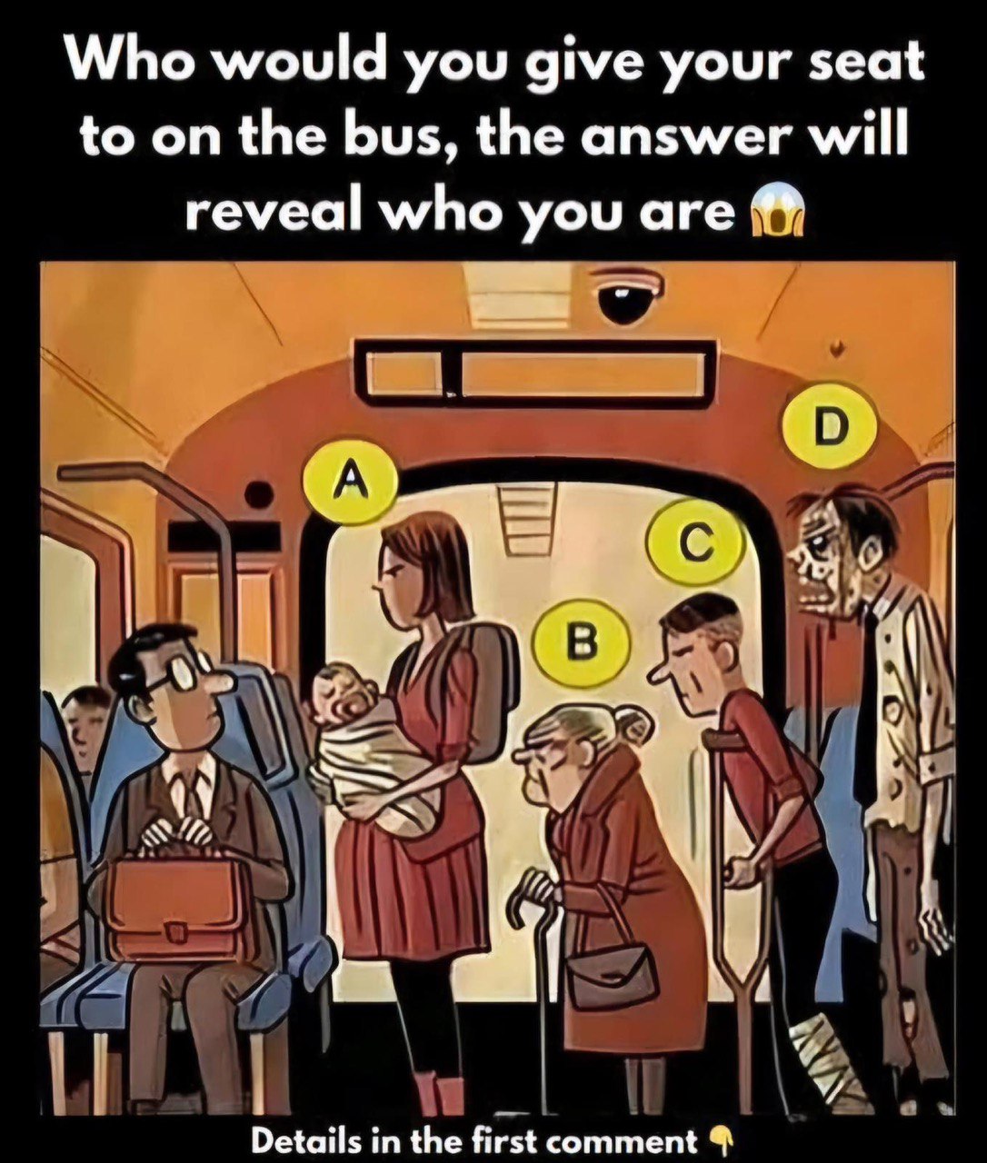 Who Would You Give Your Seat to on the Bus? Your Answer Reveals Personality Insights