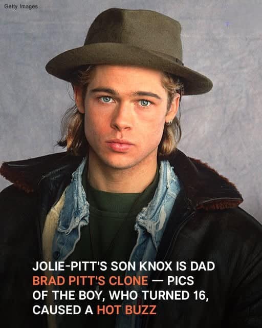 Jolie-Pitt’s Son Knox, 16, Who Sold Dog Treats, Looks Like Brad Pitt’s Clone — His Transformation Caused Hot Buzz