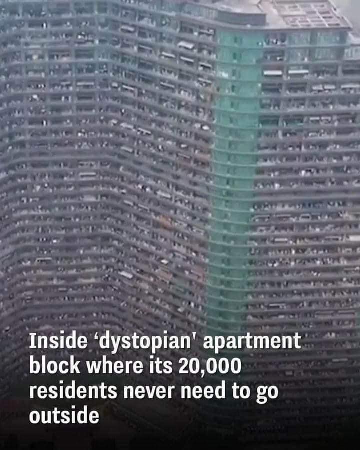 Inside China’s ‘Dystopian’ Mega-Complex: A Glimpse into High-Density Urban Living